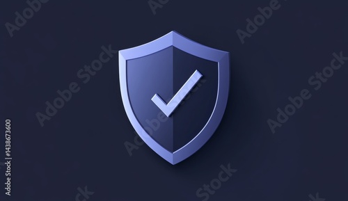 Wallpaper Mural Secure shield graphic Torontodigital.ca