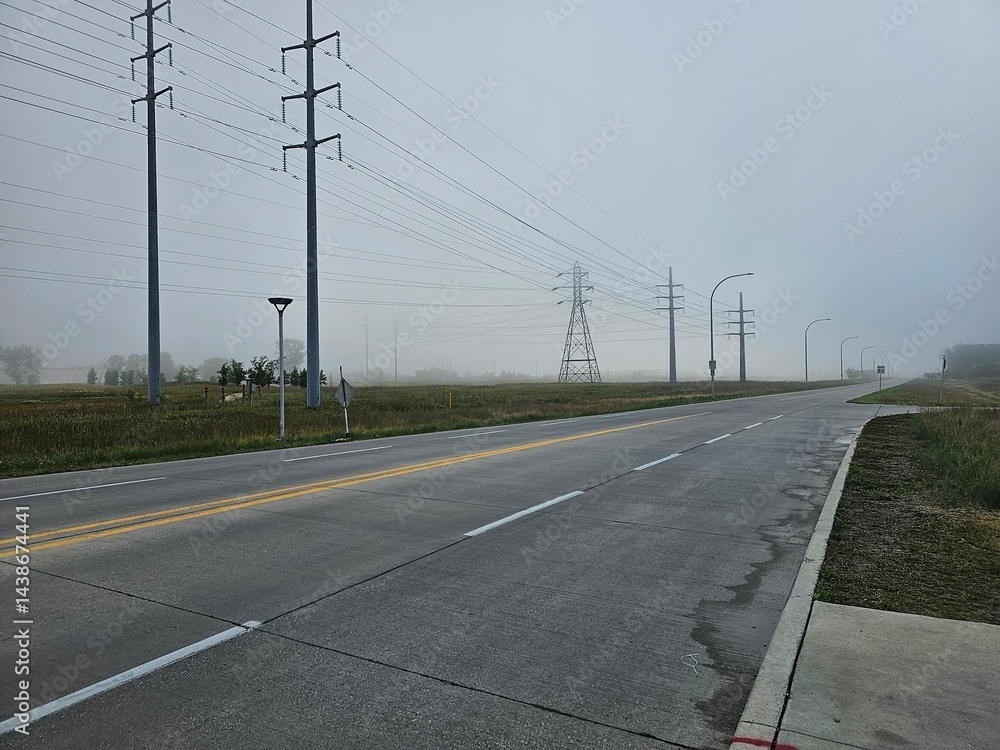 Fototapeta premium road in the city