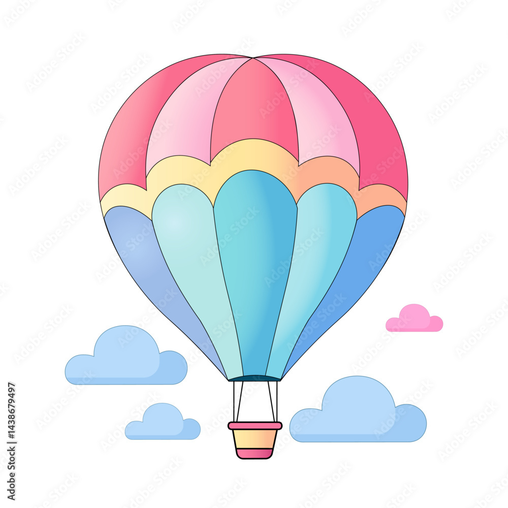 Fototapeta premium vector illustration balloon