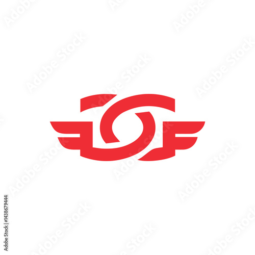 letters dg text logo design vector