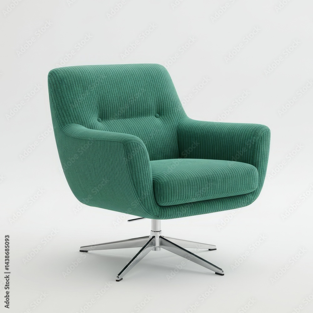 Naklejka premium DYVLINGE swivel armchair