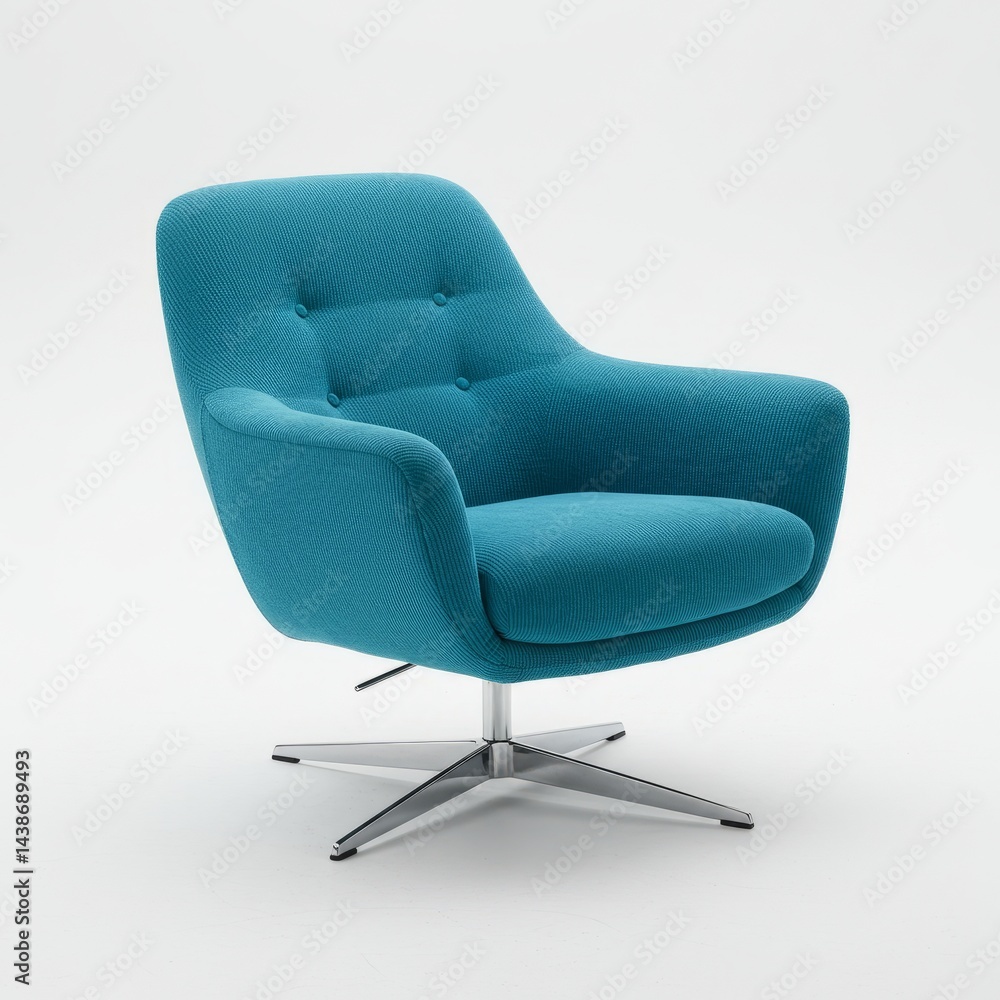 Naklejka premium DYVLINGE swivel armchair