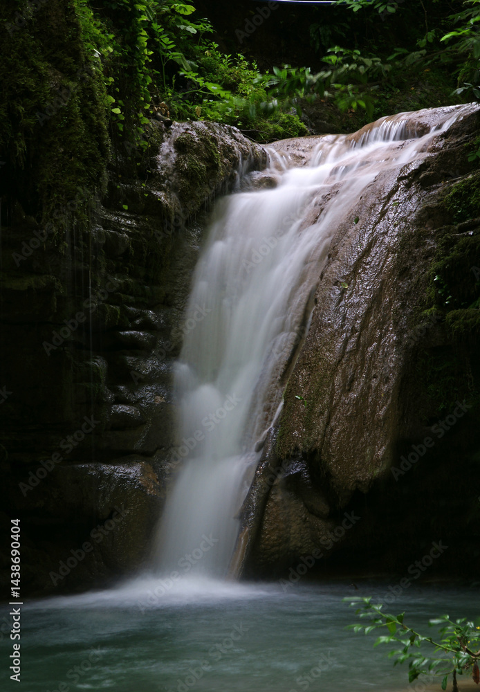 Fototapeta premium Erfelek Waterfalls in Sinop, Turkey.