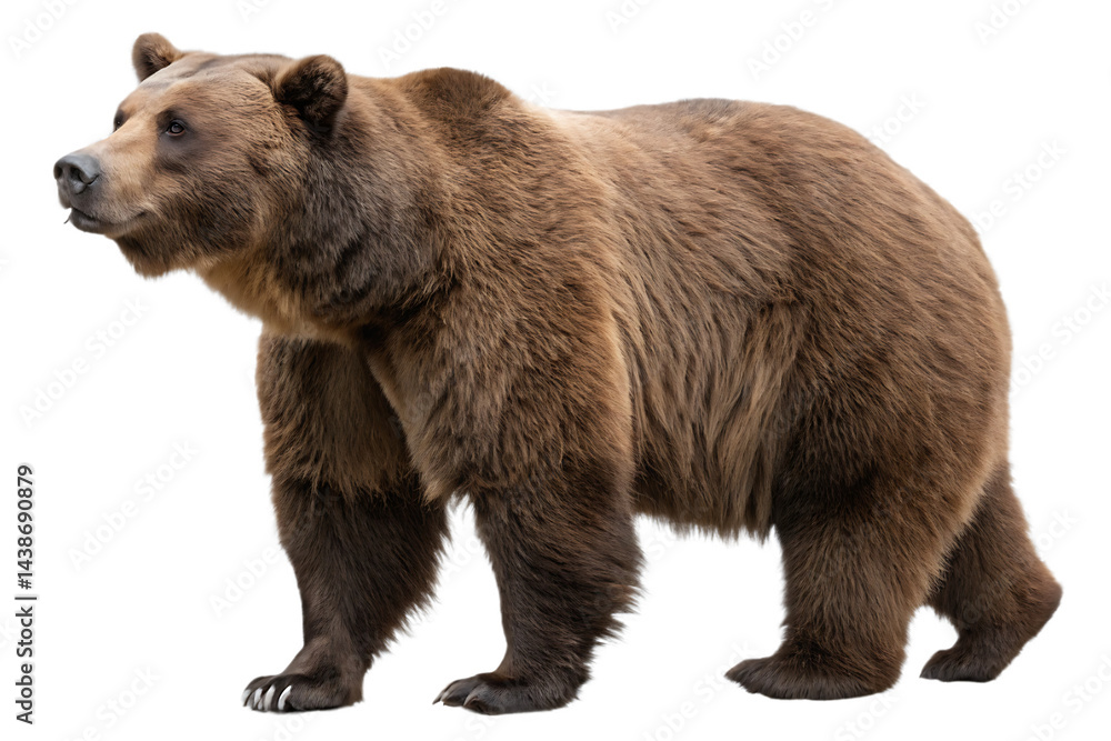 Fototapeta premium Brown bear wildlife animal