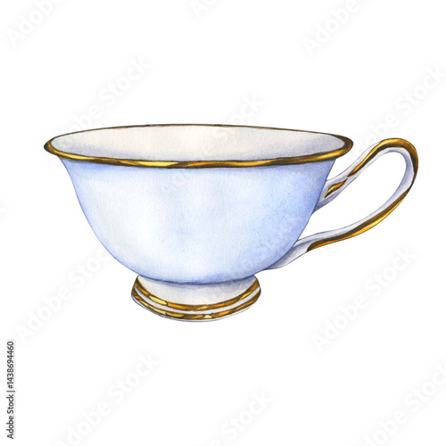 Photography Ceramic porcelain cup