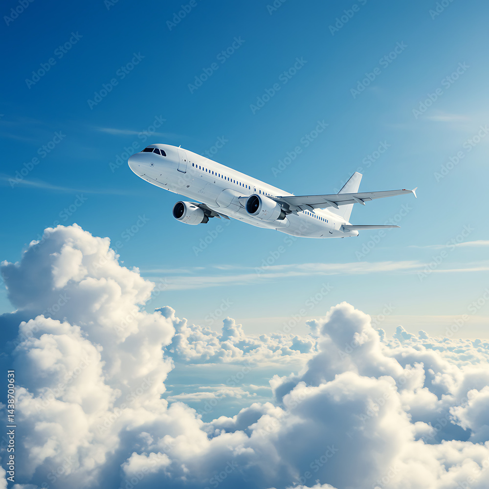 airplane in the sky airplane in the sky