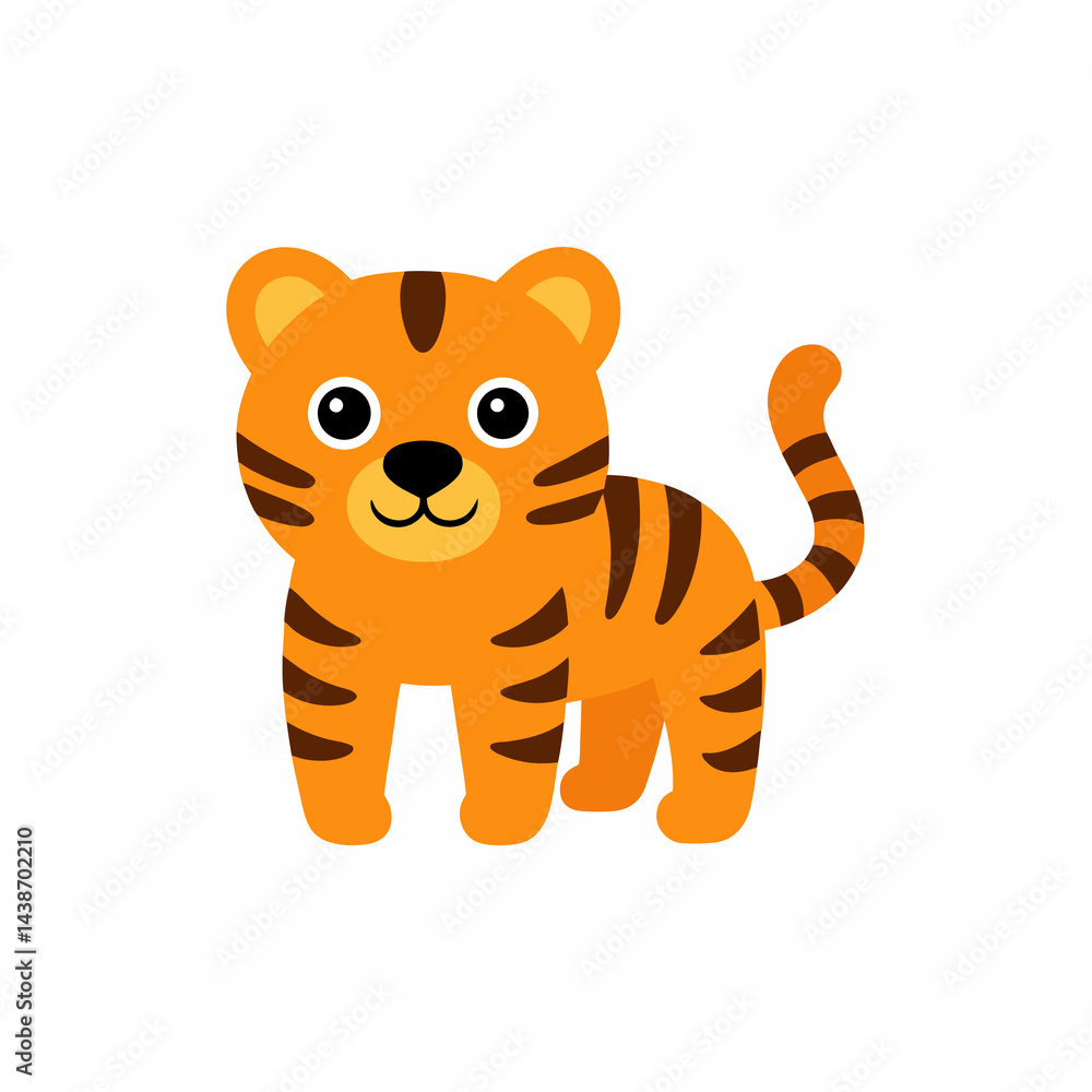 Adorable Animal Vector Clipart Wildlife and Pets on White Background Adorable Animal Vector Clipart Wildlife and Pets on White Background