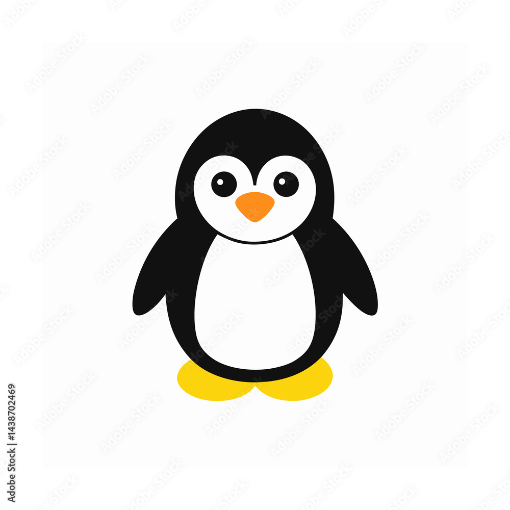 Obraz premium Adorable Animal Vector Clipart Wildlife and Pets on White Background