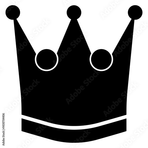 Premium Crown Icon | Royal Crown Vector Illustration Download