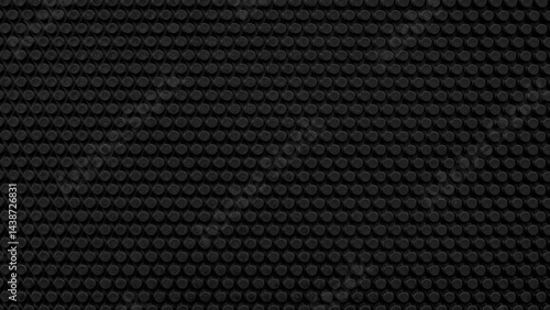 Wallpaper Mural A black texture background with many small dots. The dots are all the same size and are evenly spaced Torontodigital.ca