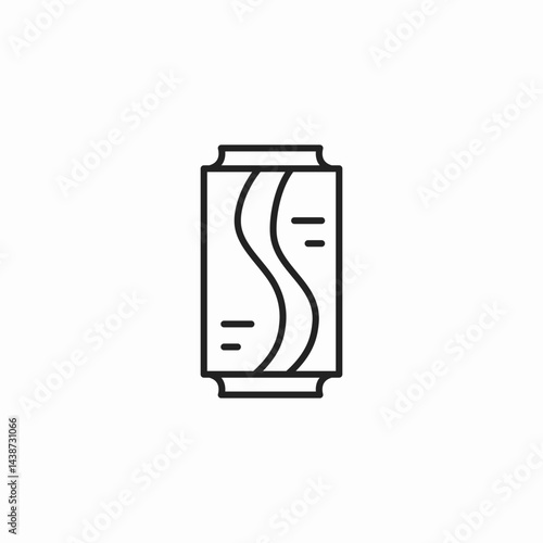 soda can icon icon sign vector