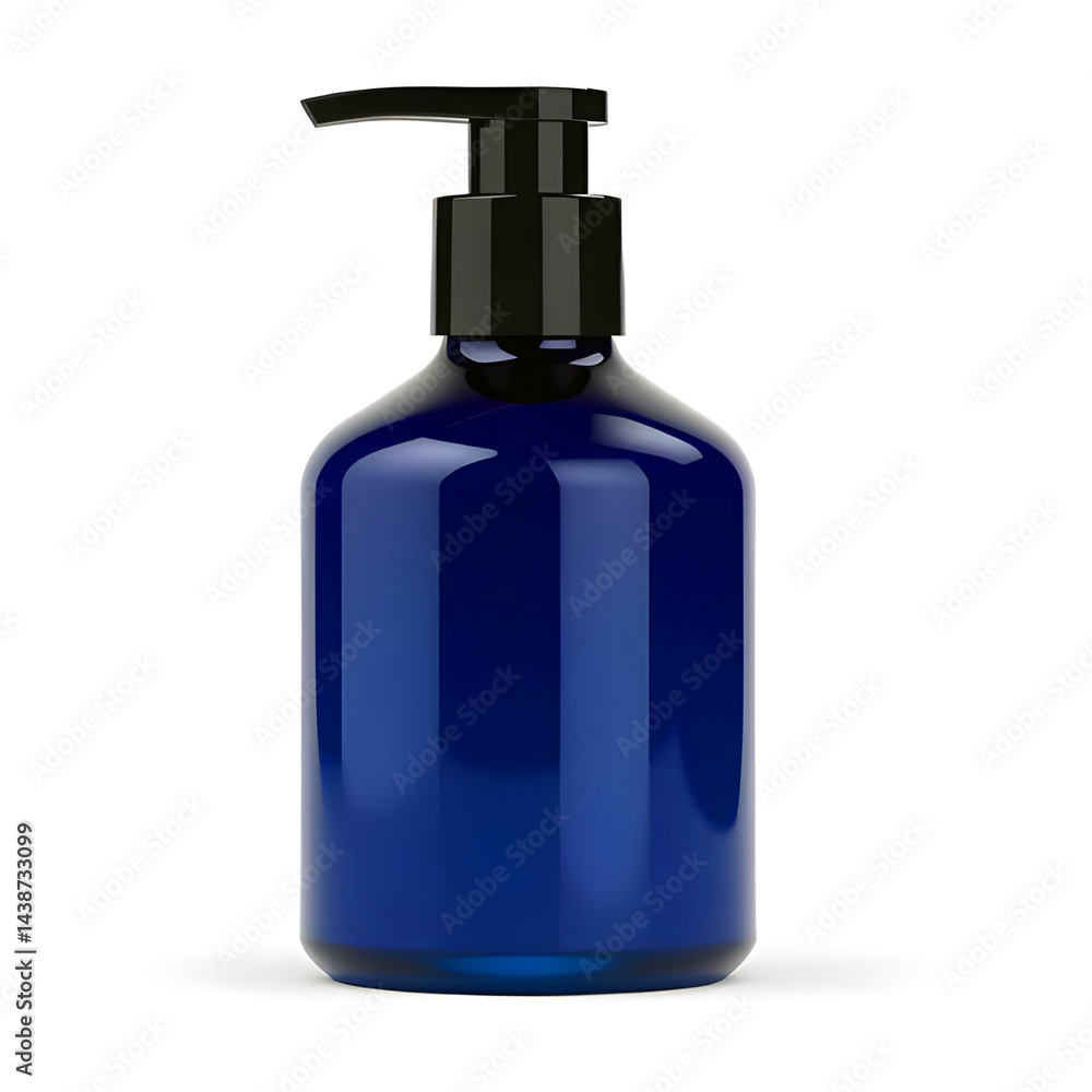 A bottle of perfume and a set of cosmetic bottles perfume A bottle of perfume and a set of cosmetic bottles perfume