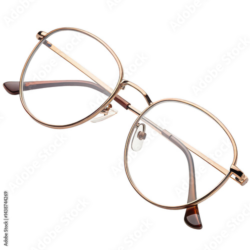Reading glasses isolated on white background png eyeglasses png optical glasses png prescription glasses png vision accessory png transparent background image