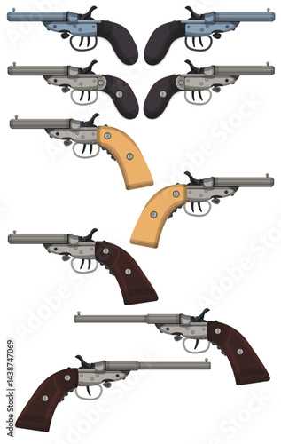 Brazilian Old Imperial Army Pistols