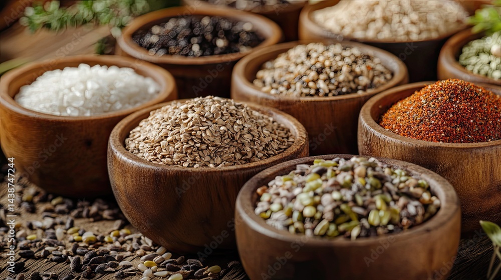 Seed mix. Seed mix.