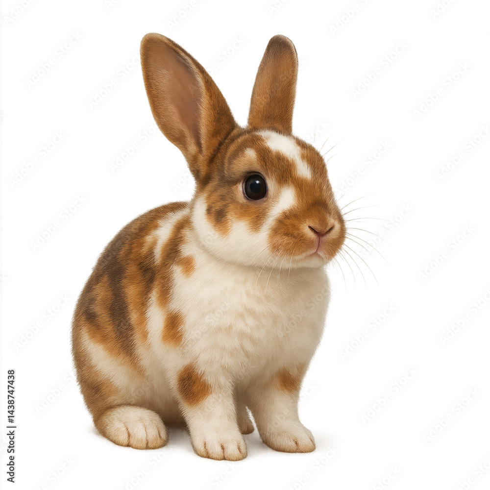 Obraz premium rabbit isolated on white