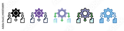 Work Flow Icon