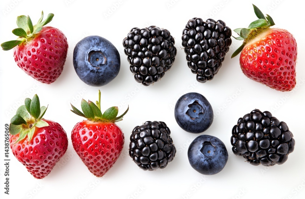 Fresh berries arranged Fresh berries arranged