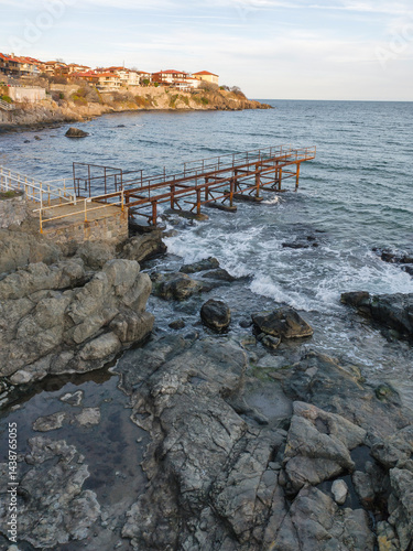 Obraz na płótnie The old town of Sozopol, Bulgaria w salonie