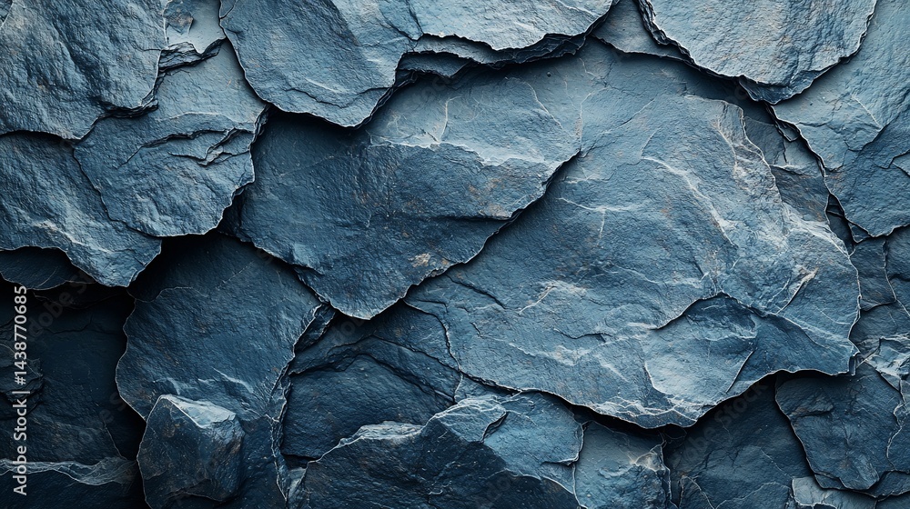 Blue stone wall texture background Blue stone wall texture background
