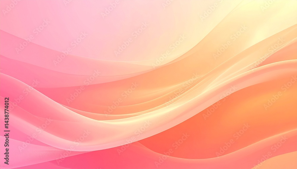 Salmon pink to light orange gradient with warm, gentle feel Salmon pink to light orange gradient with warm, gentle feel