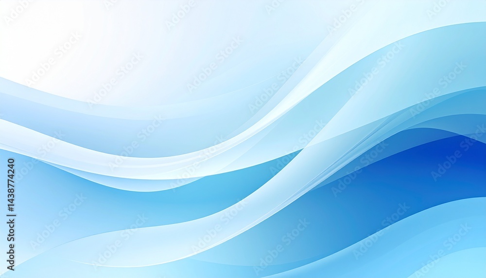 Soft blue to white gradient with a clean, refreshing feel Soft blue to white gradient with a clean, refreshing feel