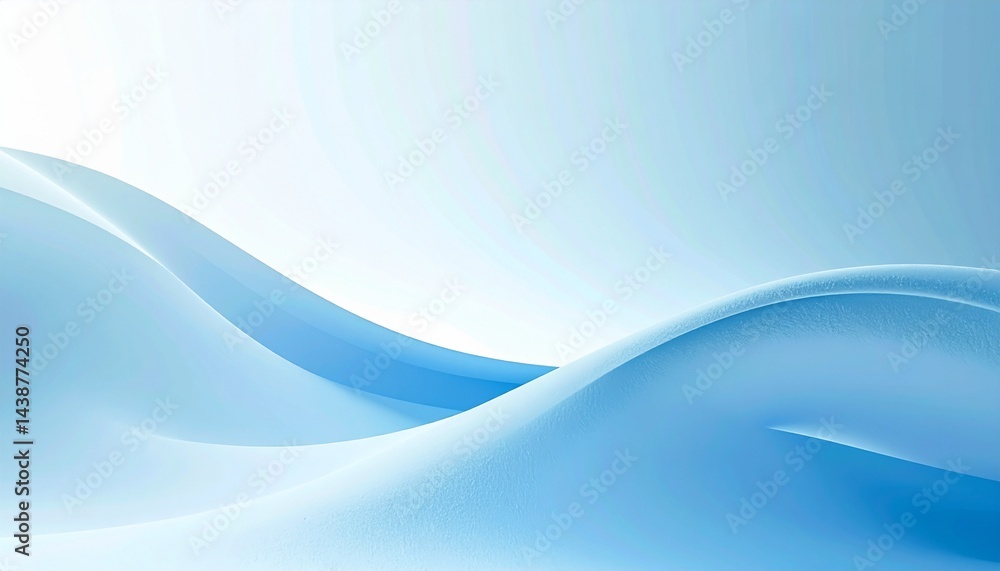 Soft blue to white gradient with a clean, refreshing feel Soft blue to white gradient with a clean, refreshing feel