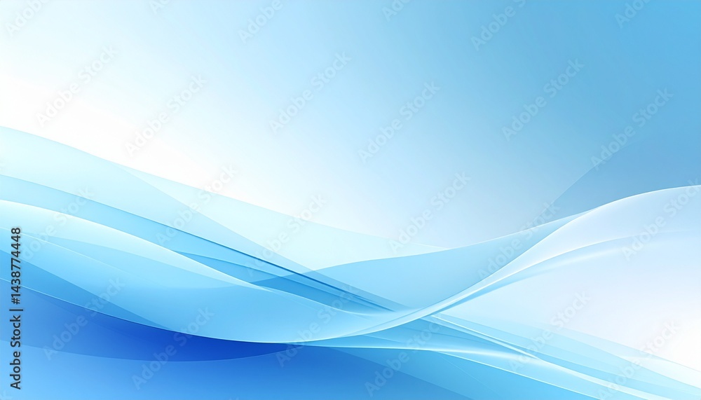 Soft blue to white gradient with a clean, refreshing feel Soft blue to white gradient with a clean, refreshing feel