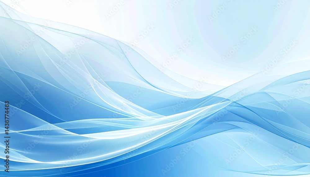 Soft blue to white gradient with a clean, refreshing feel Soft blue to white gradient with a clean, refreshing feel