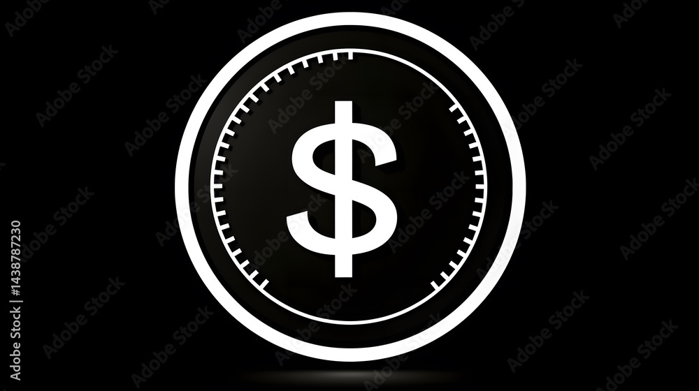 Professional dollar rupee exchange glyph style flat icon for financial concepts Professional dollar rupee exchange glyph style flat icon for financial concepts