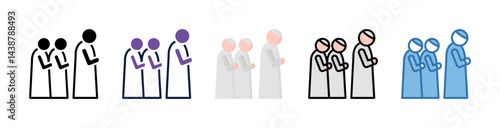 Islamic Friday Prayer Icon