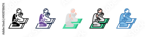 Praying Icon