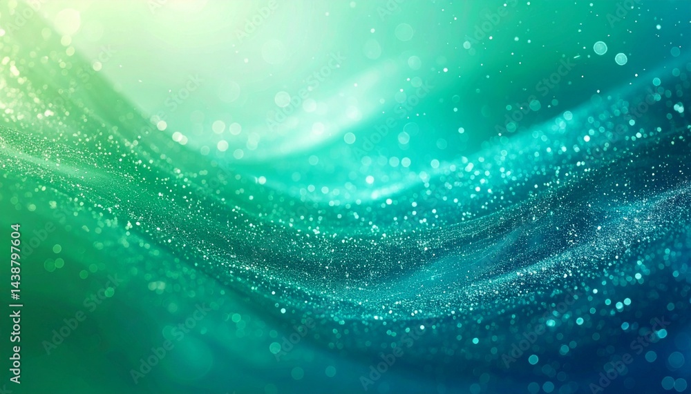 Emerald green to teal blue gradient with subtle water ripple texture Emerald green to teal blue gradient with subtle water ripple texture