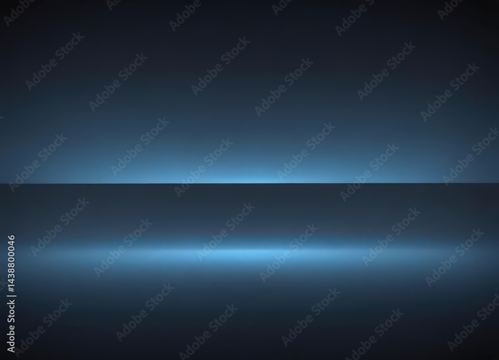 Fototapeta premium Subtle blue gradient, dark to light Perfect for calming visuals , navy blue, minimal