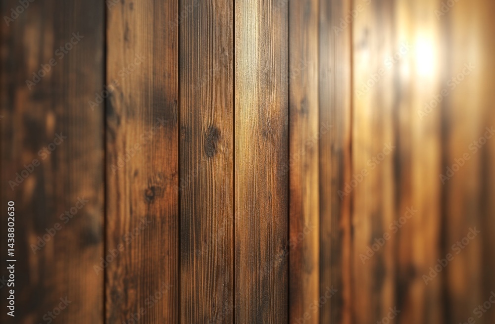 Obraz premium Rustic wooden wall paneling