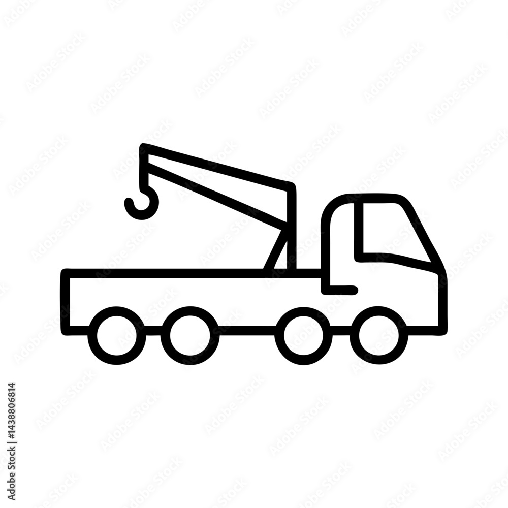 Loading Truck Icon for Freight and Delivery Operations Loading Truck Icon for Freight and Delivery Operations