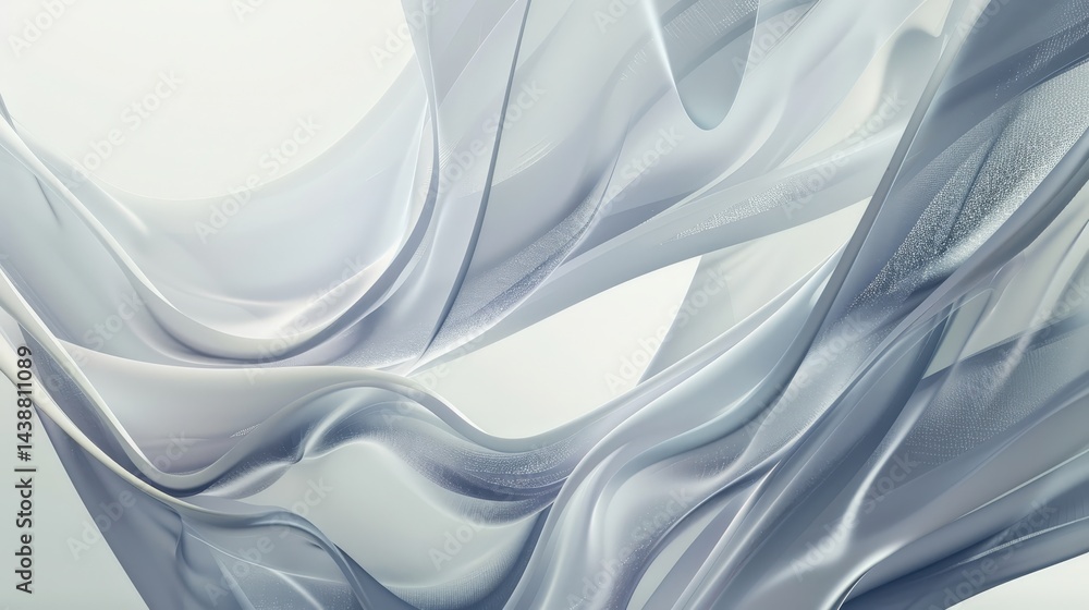 Obraz premium Abstract flowing fabric