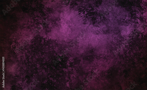Grunge Style Purple Background. Textured Abstract Design for Creative Projects and Branding