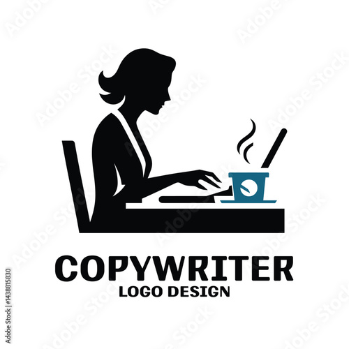Copywriter Vector Logo Design