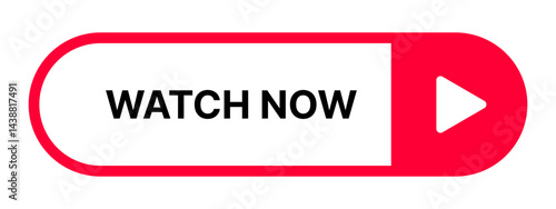 Watch now buttons. Watch video now button. Watch Now Video Play Button. Play video button. player symbol, play video vector illustration. Media player. video viewing.