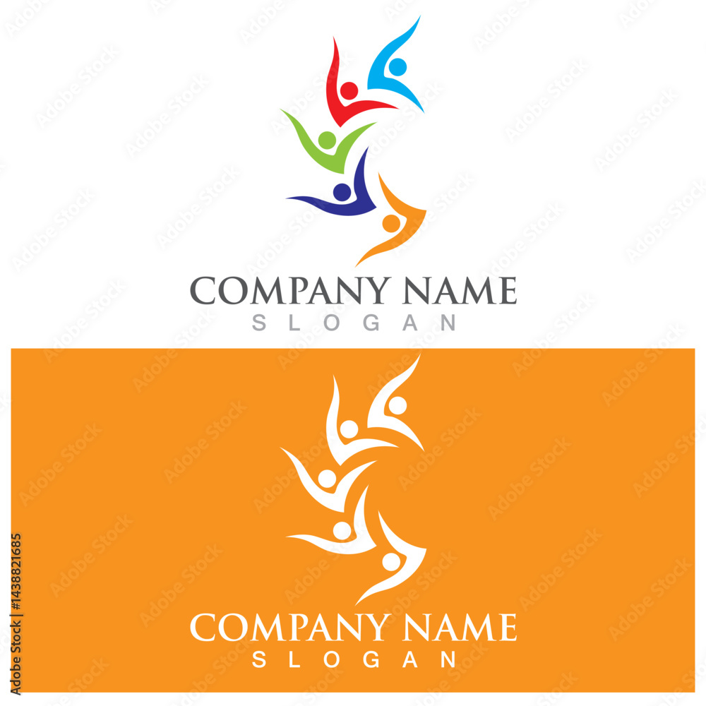 comunity people icon vector illustration template design comunity people icon vector illustration template design