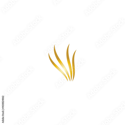 hair treatmen logo and vector template