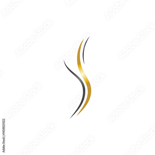 hair treatmen logo and vector template