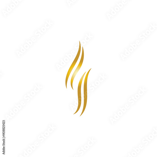 hair treatmen logo and vector template