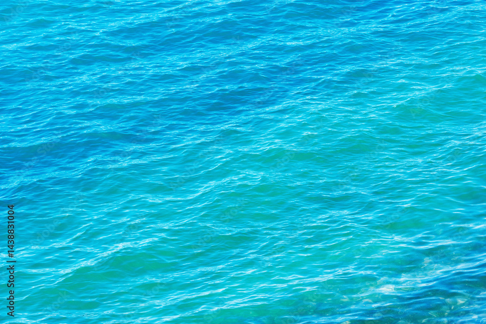 Fototapeta premium Water surface of the ocean.