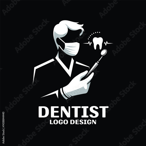 Dentist Vector Logo Design