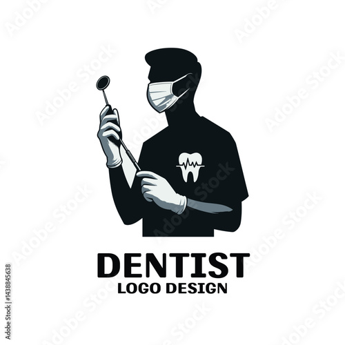 Dentist Vector Logo Design