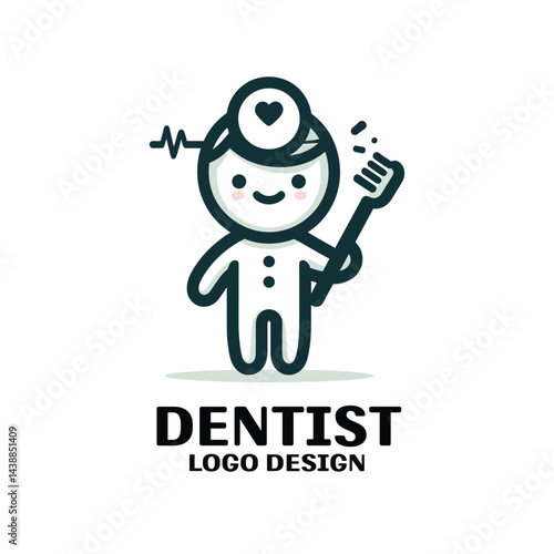 Dentist Vector Logo Design