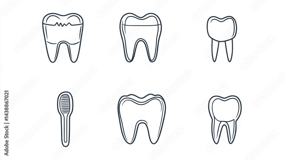 Dental Procedures Illustrations (25) Dental Procedures Illustrations (25)