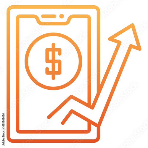 Gradient Monetization Icon
